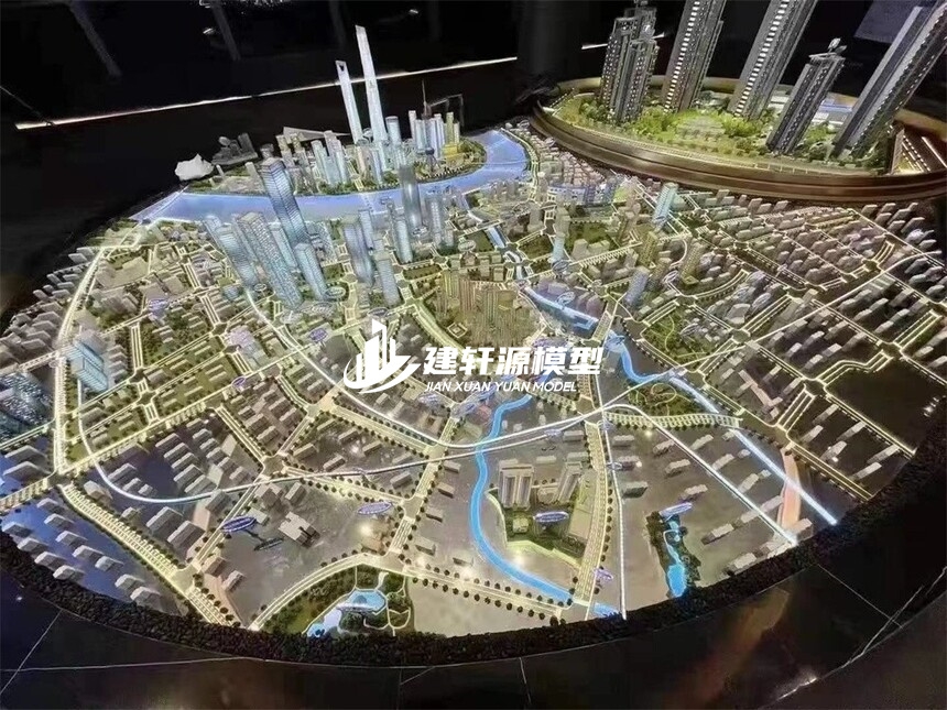 阆中规划模型制作