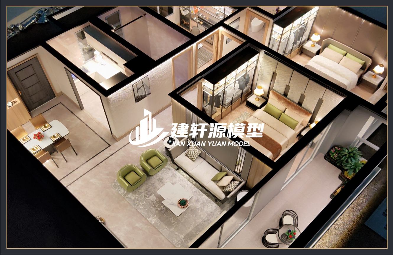 阆中户型模型制作