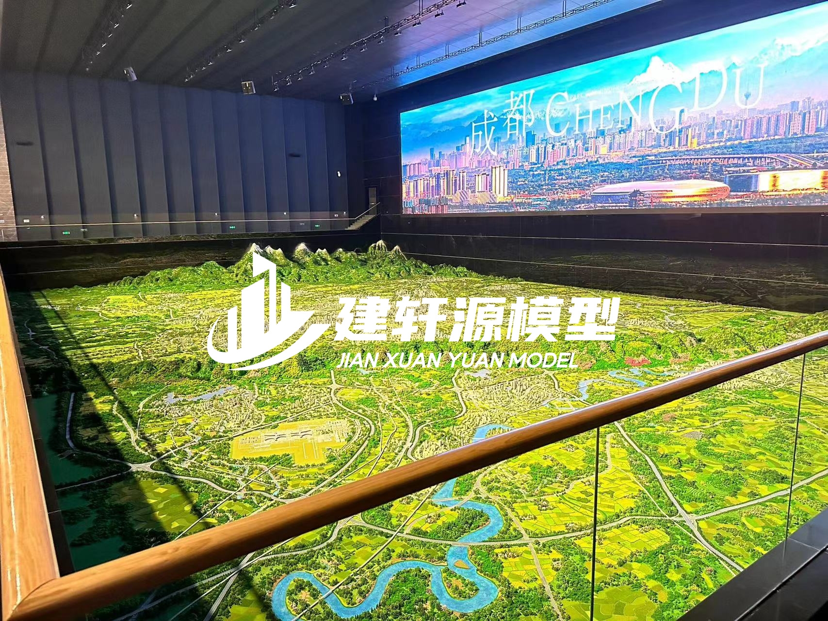 阆中地貌沙盘服务