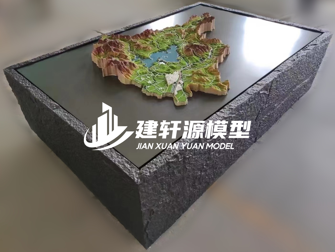 阆中地貌模型制作