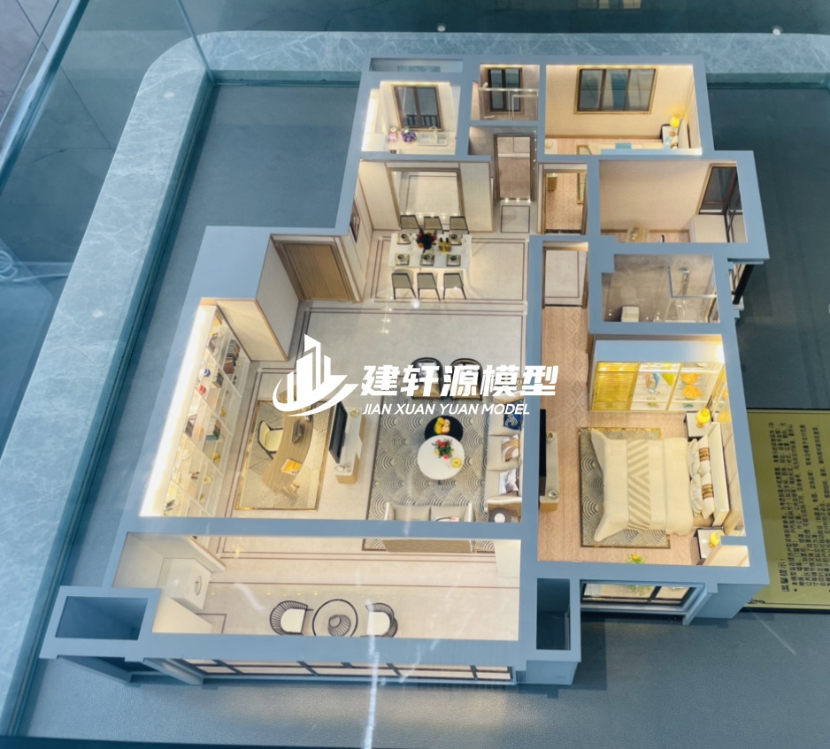 阆中地产户型模型